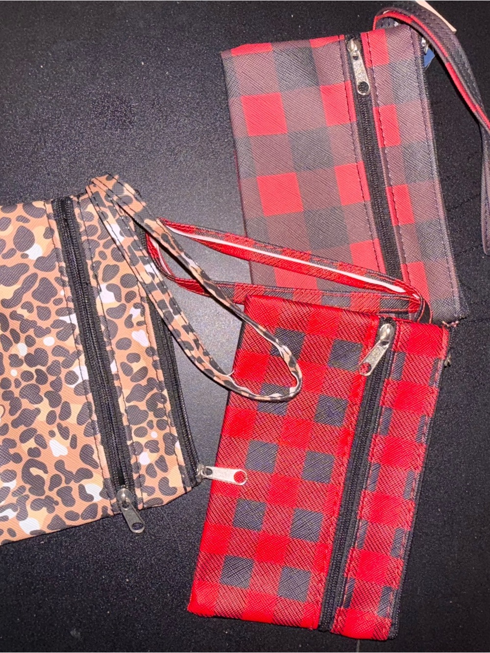 3 Wristlet Clutch wallets